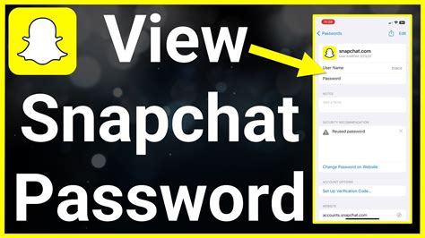 snapchat password example|Privacy Through Security 